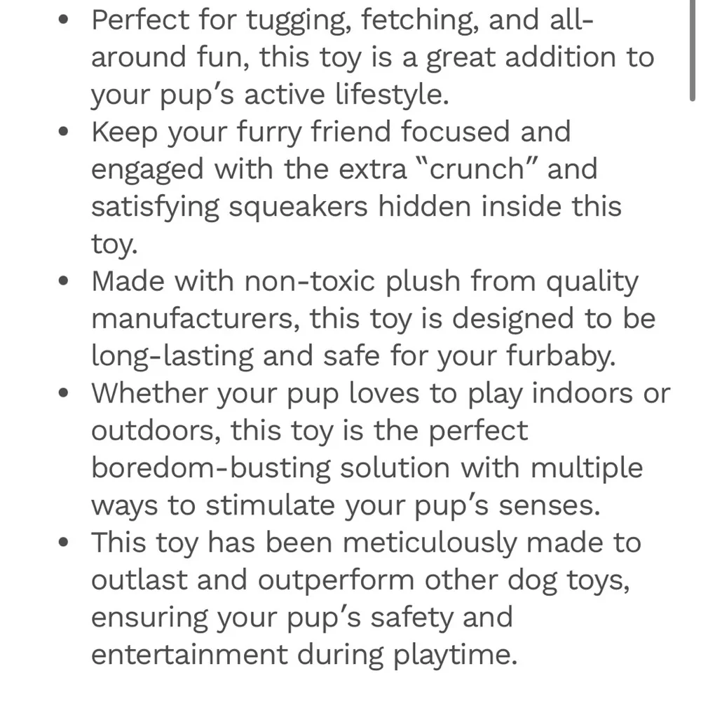 Bark Spaghetti and Muttballs dog toy